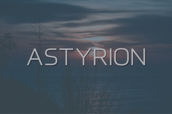 Astyrion: A Modern Sans Serif for Campaigns