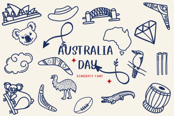Australia Day Dingbats Font: A Web Designer's Review for Digital Brands