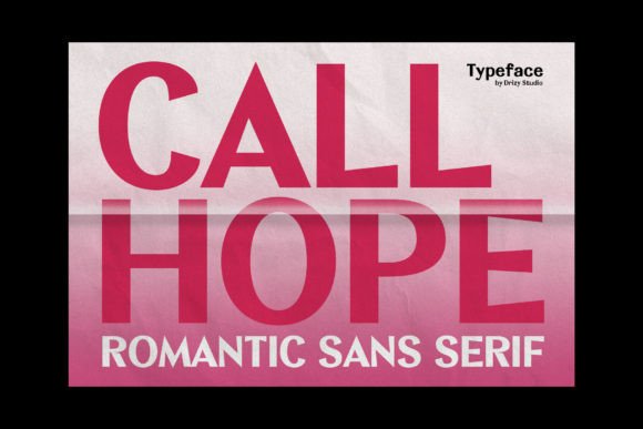 Callhope Font: A Romantic Sans Serif for Branding Projects