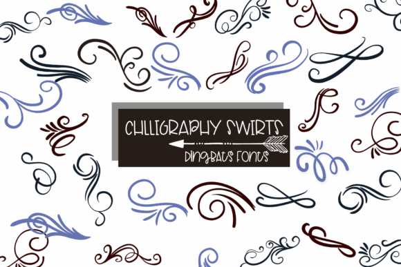 Calligraphy Swirls Adds Handcrafted Charm to Any Maker Project