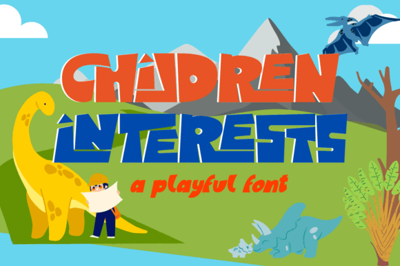 Children Interests: A Designer’s First Look at a Playful Sans Serif