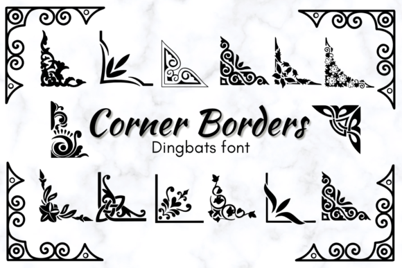 Corner Borders: A Web Designer’s Take on This Dingbats Font