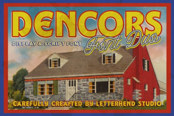 Dencors: A Timeless Font for Elegant Design