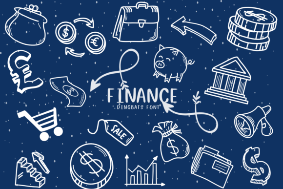 Finance: A Bold Dingbat for Designers