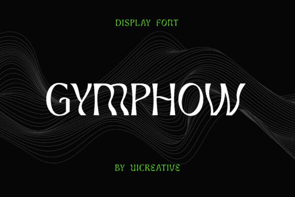 Gymphow: A Serif Font That Makes Campaign Visuals Stronger