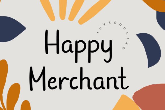 Happy Merchant: A Refined Sans Serif Font for Modern Web Interfaces
