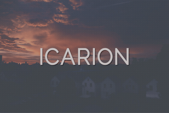 Icarion Font: Modern Typography for Publishing
