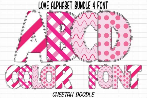 Love Alphabet Font Brings Warm Romance to Editorial Design