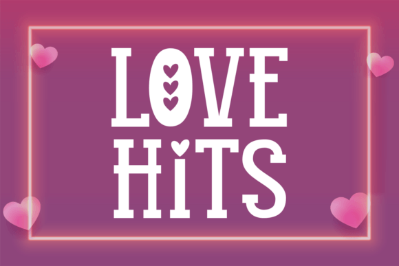 Love Hits: A Slab Serif Font Built for Romantic Business Branding