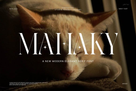 Mahaky: Elegant Serif for Creative Projects
