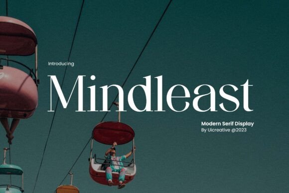 Mindleast: A Serif Font for Handmade Product Design