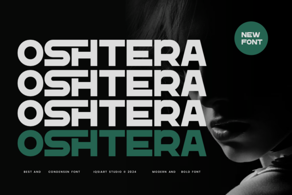 Oshtera: A Bold Sans Serif Font for Real Branding Work
