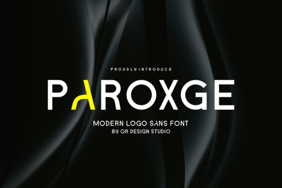Paroxge: A Bold Sans Serif Font for Digital Branding