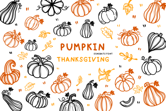 Pumpkin Thanksgiving Web Font Review: A Display Typeface for Charming Digital Brands