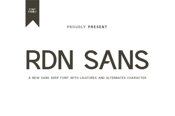 Rdn Sans: A Clean Sans Serif for Real Branding Work