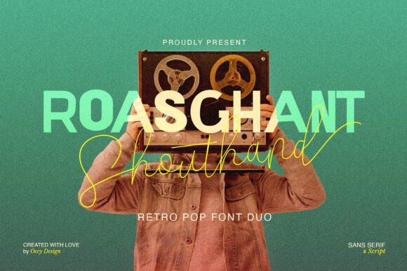 Roasghant Duo: A Serif Font with Script Grace for Editorial Design