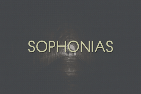 Sophonias: A Modern Sans Serif Masterpiece