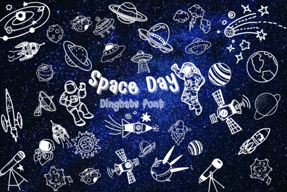 Space Day: A Designer's Review of This Dingbat Font