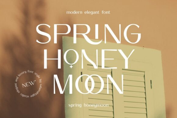 Spring Honeymoon Font: Editorial Design and Readability