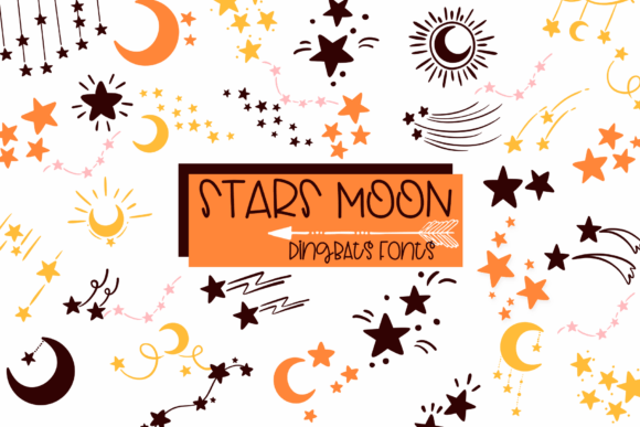 Stars Moon: A Sketched Dingbats Font That Sharpens Campaign Messaging