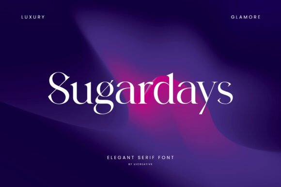Sugardays: The Serif Typeface That Gave Our Campaign Visual Authority