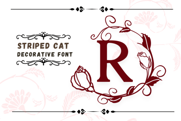 Testing Roses Frame: A Decorative Font for Web Projects