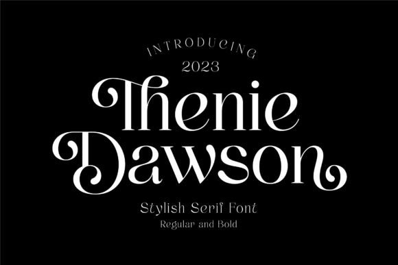 Thennie Dawson: A Serif Typeface for Modern Web Design
