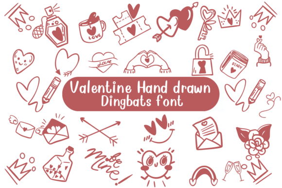 Valentine Hand Drawn: A Font That Brings Love to Your Brand