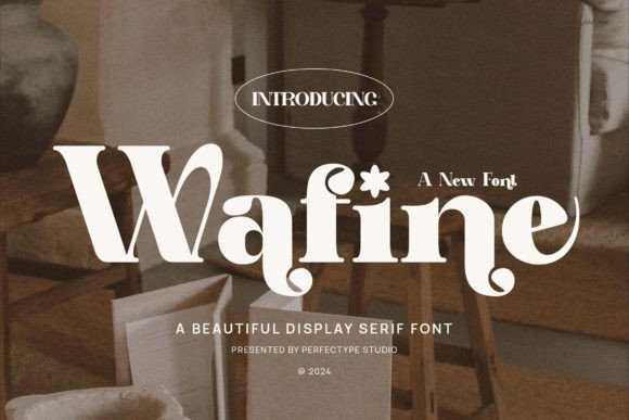 Wafine: A Serif Font That Brings Elegance to Modern Marketing